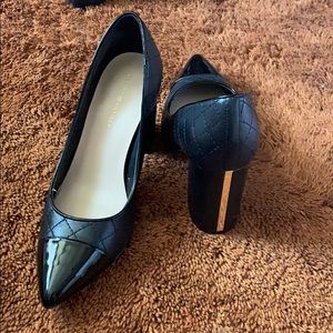 Tommy Hilfiger Quilted Pointy Block Heels